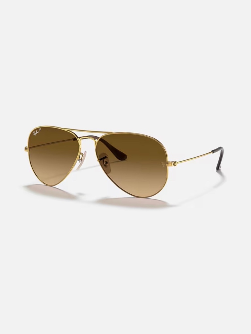 Ray-ban Aviator Brown Gradient Lens with Gold Frame